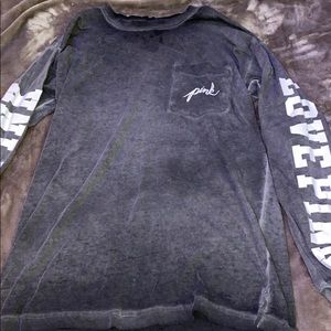 Long sleeved PINK shirt